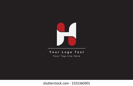 Abstract letter H logo design. Creative,Premium Minimal emblem design template. Graphic Alphabet Symbol for Corporate
Business Identity. Initial HH vector element