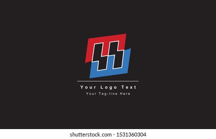 Abstract letter H logo design. Creative,Premium Minimal emblem design template. Graphic Alphabet Symbol for Corporate
Business Identity. Initial HH vector element