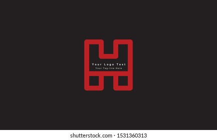Abstract letter H logo design. Creative,Premium Minimal emblem design template. Graphic Alphabet Symbol for Corporate
Business Identity. Initial HH vector element