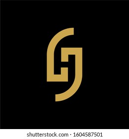Abstract letter H logo design template