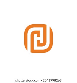 Abstract Letter H logo design vector template