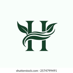 Abstract Letter H logo Design. H Initial Logo design Monogram for business and company.H logo, H letter logo design.
