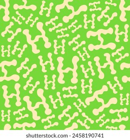 Abstract Letter H Vector Seamless Pattern