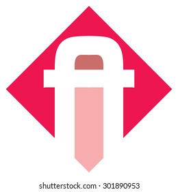Abstract Letter A Icon