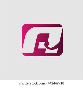 Abstract Letter a Icon
