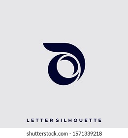 Abstract Letter Illustration Vector Design Template. Suitable for Creative Industry, Multimedia, entertainment, Educations, Shop, and any related business
