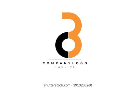 Abstract Letter Initial C3 Vector Logo Design Template