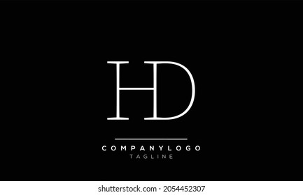 
Letra abstracta plantilla de diseño del logotipo del vector HD inicial.