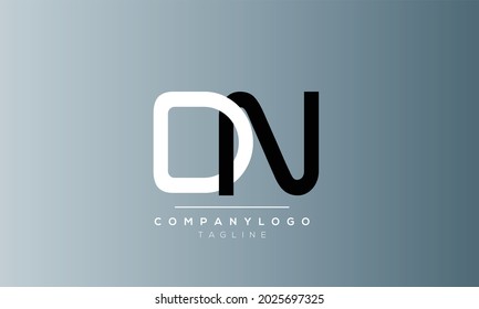 
Abstract Letter Initial nd dn n d Vector Logo Design Template.