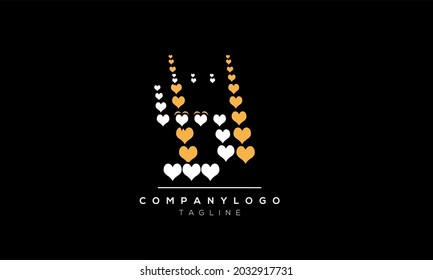 Letra abstracta plantilla de diseño de logotipo SN inicial NS S N
