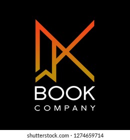 Abstract Letter Initial X Book mark Logo Design Template. Modern vector for reading and education. This logo suitable for writing, listening, school, graduate, collage, library, university, student. 