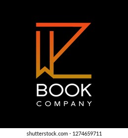 Abstract Letter Initial Z Book mark Logo Design Template. Modern vector for reading and education. This logo suitable for writing, listening, school, graduate, collage, library, university, student. 