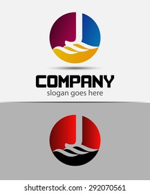 Abstract Letter j Icon
