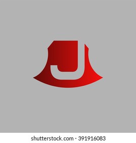 Abstract Letter j Icon
