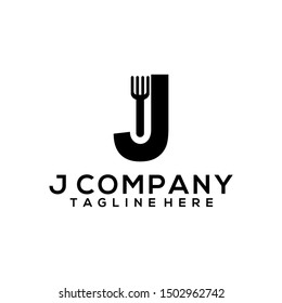 Abstract Letter J Logo Template Vector. Alphabet Logo Concept