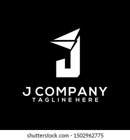 Abstract Letter J Logo Template Vector. Alphabet Logo Concept