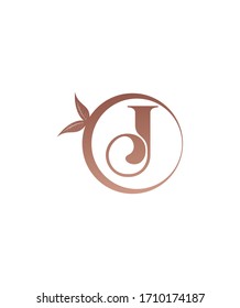 Plantilla de logotipo de monograma J de letra abstracta, logotipo vectorial para identidad empresarial y de empresa 