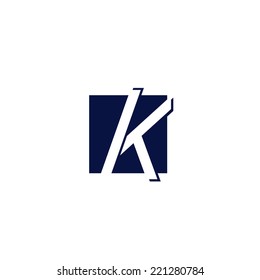 Abstract Letter K