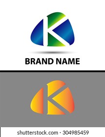 Abstract Letter k Icon
