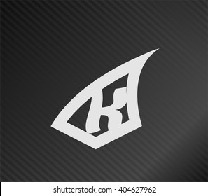 Abstract Letter k Icon

