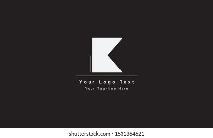 Abstract letter K logo design. Creative,Premium Minimal emblem design template. Graphic Alphabet Symbol for Corporate
Business Identity. Initial KK vector element
