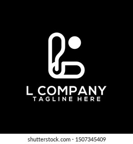 Abstract Letter L Logo Template Vector. Alphabet Logo Concept