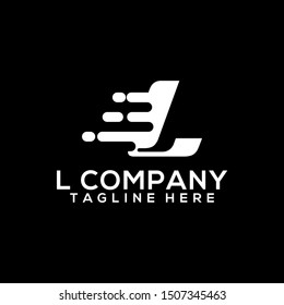 Abstract Letter L Logo Template Vector. Alphabet Logo Concept
