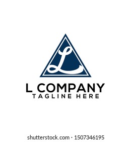 Abstract Letter L Logo Template Vector. Alphabet Logo Concept