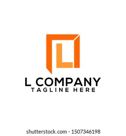 Abstract Letter L Logo Template Vector. Alphabet Logo Concept
