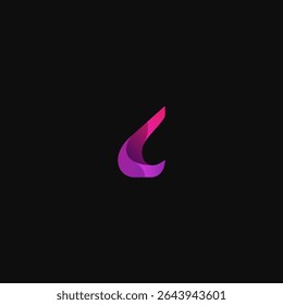 abstract letter L vector illustration