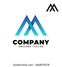 Abstract Letter logo concept, good for company logo, brand logo etc. Vector eps 10