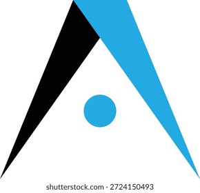 Letra Abstractas A Diseño de Logo	
