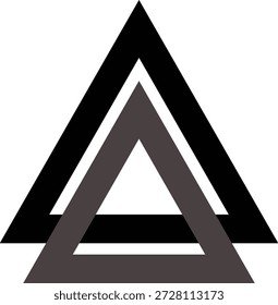 Letra Abstractas A Diseño de Logo