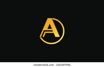 Abstract letter A logo design. Creative,Premium Minimal emblem design template. Graphic Alphabet Symbol for Corporate
Business Identity. Initial AA vector element