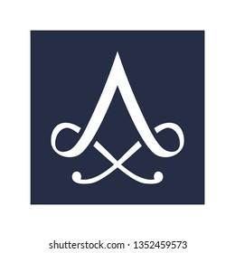 Abstract Letter A Logo design ideas