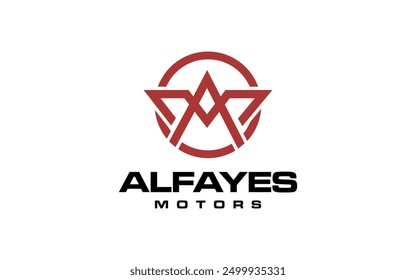 abstract letter logo design initial business name