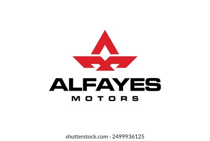 abstract letter logo design initial business name