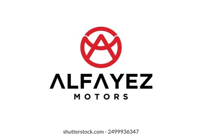 abstract letter logo design initial business name