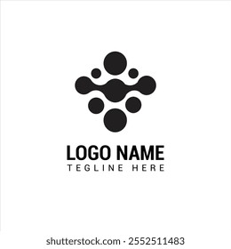 Abstract letter logo design T