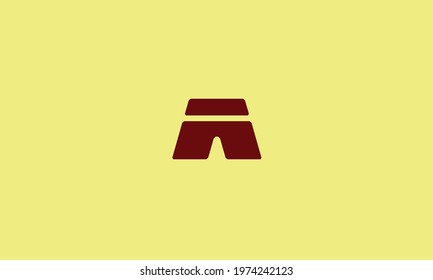 Abstract letter A logo design template. Arrow creative sign. Vector icon.