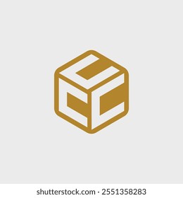 Abstrakter Buchstabe Logo-Design, Vektorvorlage
