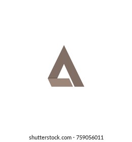 Abstract A letter Logo design vector, A letter logo template variations