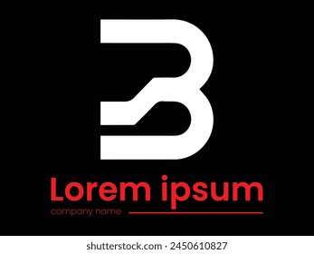 Abstract letter logo design,colourful company logo design,