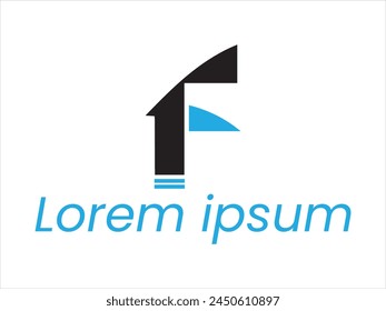 Abstract letter logo design,colourful company logo design,