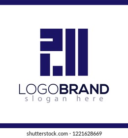 Abstract Letter Logo element. Square letter logo template