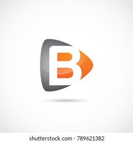 Abstract Letter Logo, Initial Company. modern logo design