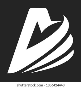 Resumen Una plantilla de logotipo de letra