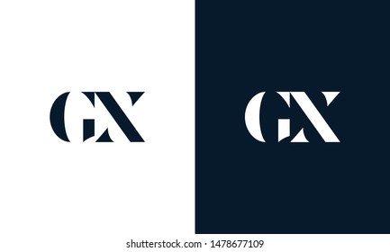 Abstract letter  logo. This logo icon incorporate with abstract shape in the creative way.