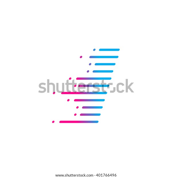 Abstract letter I logo,fast\
speed,\
moving,delivery,Digital