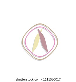 Abstract Letter A logotype,icon,sign,symbol.simple cute and  creative modern flat design vector.isolated on white background